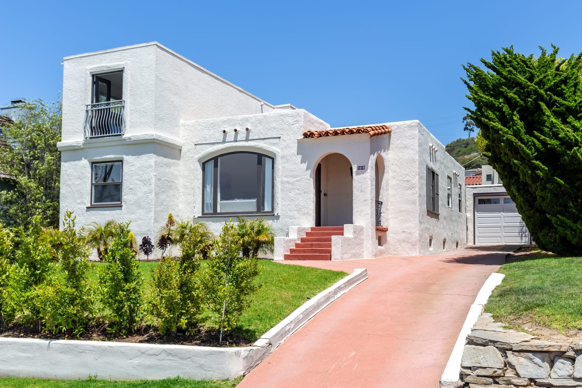 Exterior view of the villa